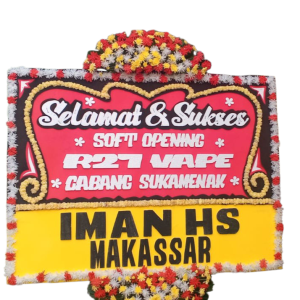 KARANGAN BUNGA 2X1.50
