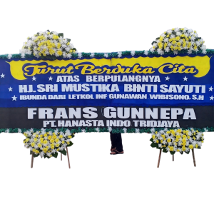KARANGAN BUNGA CUSTOM 4X1,25