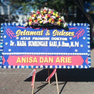 karangan bunga 2x1 1 titik bunga